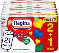 REGINA ASCIUGATUTTO DI CUORI 7x 3 ROTOLI ( 21 ROTOLONI)