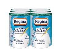 Regina Blitz 3Ply Xl Sheets (Pack of 6, Total 600 Sheets)