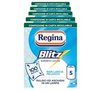 Regina Blitz, 5 Rotoli di Carta Multiuso a 3 Veli