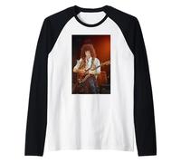 Regina Brian May Freddie Mercury Tribute Concert Wembley 1992 Maglia con Maniche Raglan