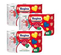 REGINA Carta Casa regina di cuori 3 Rotoli 2 Veli - 3 PEZZI