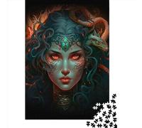 Regina del Fuoco 1000 pezzi Puzzle in legno per adulti Puzzle Regali di Natale Gioco educativo Sfida Giocattolo 1000 pezzi (38x26 cm)