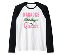 Regina del Karaoke Maglia con Maniche Raglan