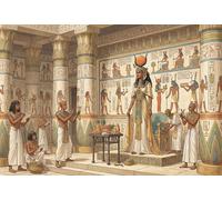 Regina dell'Antico Egitto Puzzle 1000 Pezzi,Sfida Impossibile,dai 14 Anni,Decorazione Casa,Adulti E Ragazzi,Gioco Educativo,Cartone Di Qualità,Idea Regalo,Antistress 70x50cm