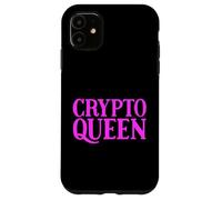 Regina delle criptovalute per le donne nel settore blockchain di criptovaluta Custodia per iPhone 11
