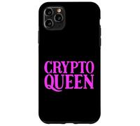 Regina delle criptovalute per le donne nel settore blockchain di criptovaluta Custodia per iPhone 11 Pro Max