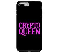 Regina delle criptovalute per le donne nel settore blockchain di criptovaluta Custodia per iPhone 7 Plus/8 Plus