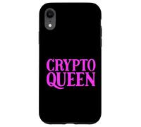 Regina delle criptovalute per le donne nel settore blockchain di criptovaluta Custodia per iPhone XR