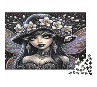 Regina delle fate Puzzle 1000 Pezzi Carta riciclata per adulti Puzzle per adulti Gioco difficile e stimolante Gioco familiare divertente Ottima idea regalo per il relax 38x26cm/1000pcs
