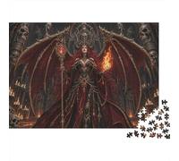 Regina Demone Gotica Dea Succube Puzzle 1000 Pezzi, Anti-Stress