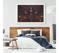 Regina Demone Gotica Dea Succube Puzzle 1000 Pezzi, Gioco Rilassante