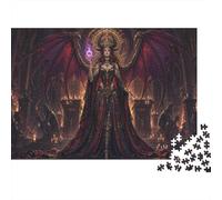 Regina Demone Gotica Dea Succube Puzzle 1000 Pezzi, Gioco Rilassante
