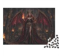 Regina Demone Gotica Dea Succube Puzzle 1000 Pezzi, Regalo Creativo