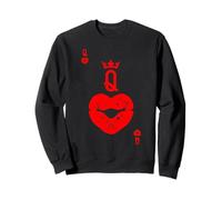 Regina Di Cuori Cartolina Valentine Lips. Valentine Kisses Felpa