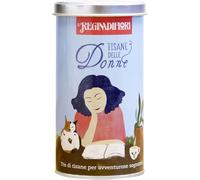 Regina di Fiori Tisane delle Donne Lattina Decorata con 12 Filtri Assortiti