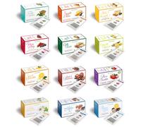 Regina di Fiori - Tisane e Infusi Assortiti. 12 Box con 15 Filtri da 3g (180 Filtri Totali)