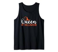 Regina di Halloween Divertente Strega Cappello Canotta