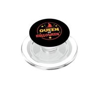 Regina di Halloween divertente strega cappello PopSockets PopGrip per MagSafe