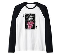 Regina di Picche Maglia con Maniche Raglan