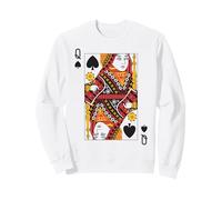 Regina di Picche | Royal Flush Group Costume Carte da Gioco Felpa