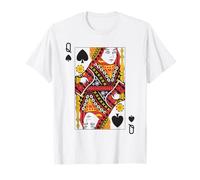 Regina di Picche | Royal Flush Group Costume Carte da Gioco Maglietta