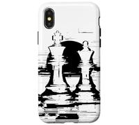 Regina e Re degli scacchi Custodia per iPhone X/XS