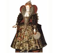 Regina Elisabetta I Monarchia Lifesize Cartone Ritaglio Tudor Dinastia Scuola