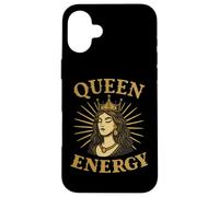 Regina Energia con Donna Forte Grafica Custodia per iPhone 16 Plus