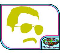 Regina Freddie Mercury C Adesivo Vinile Auto Musica Console PS4 Xbox Finestra