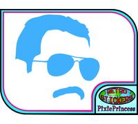 Regina Freddie Mercury C Adesivo Vinile Auto Musica Console PS4 Xbox Finestra