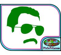 Regina Freddie Mercury C Adesivo Vinile Auto Musica Console PS4 Xbox Finestra