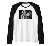 Regina Freddie Mercury È Una Vita Dura Video Shoot 1984 Maglia con Maniche Raglan