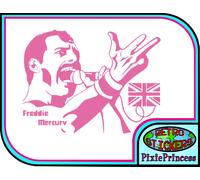 Regina Freddie Mercury Un Adesivo Vinile Auto Parete Case Laptop Tablet Finestra
