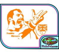 Regina Freddie Mercury Un Adesivo Vinile Auto Parete Case Laptop Tablet Finestra