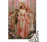 Regina Jigsaw Puzzle 38x26cm/1000pcs Adulti Foresta selvaggia Puzzle Gioco EduGattoivo Decorazioni Per La Casa