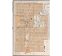 Regina Map Journal: Vintage Map Notebook