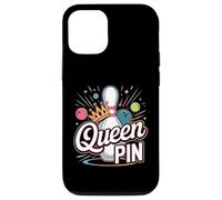 Regina Pin Shirt Bowler Bowling League per le regine del bowling Custodia per iPhone 12/12 Pro