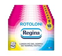 Regina Rotoloni, 42 Maxi Rotoli di Carta Igienica a 2 Veli