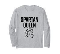 Regina spartana feroce dea guerriera Maglia a Manica