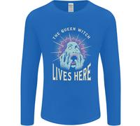 Regina Strega Divertente Halloween Donna Ragazza Uomo Maniche