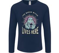 Regina Strega Divertente Halloween Donna Ragazza Uomo Maniche