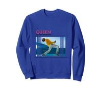 Regina Voglio liberarmi Felpa, Unisex per Adulti, Blu Reale, S