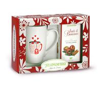 REGINAdiFIORI Scatola regalo con tazza e tisana Bacio di Biancaneve