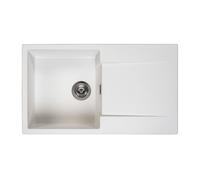Reginox Amsterdam lavello da cucina, R30912, 10 Amsterdam bianco [Lavelli da Cucina > per Base Sottolavello a partire da 60 cm]