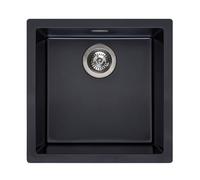Reginox Amsterdam lavello da cucina, R34637, 40 Amsterdam nero [Lavelli da Cucina > per Base Sottolavello a partire da 50 cm]