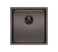 Reginox lavello Miami 40 X 40 in der Colore Gun Metal/PVD/lavello