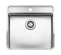 Reginox Ohio lavello da cucina, R15698, OKG Ohio acciaio inox satinato lucido [Lavelli da Cucina > per Base Sottolavello a partire da 60 cm]