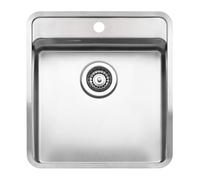 Reginox Ohio lavello da cucina, R15803, OKG Ohio acciaio inox satinato lucido [Lavelli da Cucina > per Base Sottolavello a partire da 45 cm]