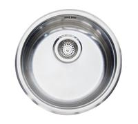 Reginox R18 lavello da cucina, R00311, 370 OKG R18 acciaio inox levigato [Lavelli da Cucina > per Base Sottolavello a partire da 45 cm]