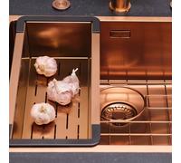 Reginox Universal vaschetta forata e multifunzione, R39182, Universal copper/nero [Lavelli da Cucina > Vaschette e Scolapiatti]